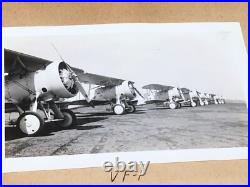 5 1930's PHOTOS USS RANGER AIRCRAFT CARRIER VF-1 Nieuport OL-8 T4M TG BIPLANES