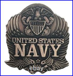 50 Pack United States Navy Eagle Motorcycle Hat Cap Lapel Pin MS-776