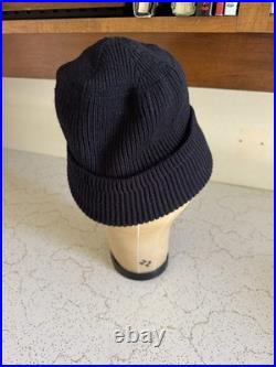 50s Original Vtg Korean War US NAVY WATCH CAP Wool Knit Deck Sailor USN