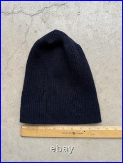 50s Original Vtg Korean War US NAVY WATCH CAP Wool Knit Deck Sailor USN