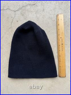 50s Original Vtg Korean War US NAVY WATCH CAP Wool Knit Deck Sailor USN