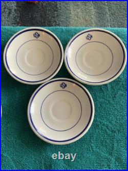 8 USA Made China USN US Navy 5 Inch Demitasse Saucers