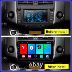 9 For 2007-2012 Toyota RAV4 CarPlay Android 11.0 Car Stereo Radio WiFi GPS Navi
