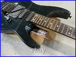 90s Charvel Japan Dinky Fusion Deluxe Electric Guitar Metallic Navy
