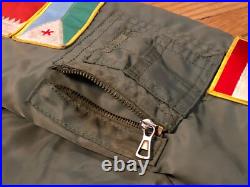 90s US Navy USS Halyburton FFG-40 Persian Gulf Southern Watch Cruise Jacket MED