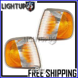 97-03 Ford F150 F250 Expedition Left Right Side Pair Corner Marker Signal Lights