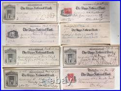 Admirals of United States Navy Autograph Signed Checks Civil War to World War II