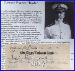 Admirals of United States Navy Autograph Signed Checks Civil War to World War II