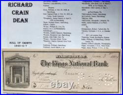 Admirals of United States Navy Autograph Signed Checks Civil War to World War II