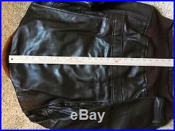 Aero Leather U S Navy M422A Jacket size 44 NEW withTAGS