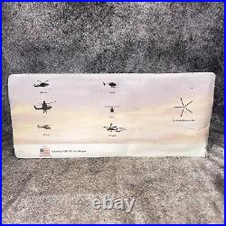 Amercom Sikorsky MH-53E Sea Dragon Helicopter Diecast Model 172 16.5x13.25