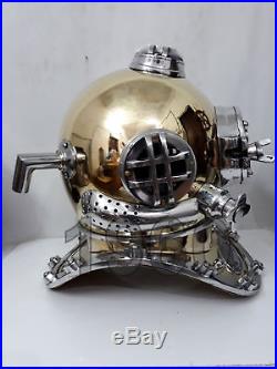 Antique Helmet Diving Divers Vintage Helmet U. S Navy Mark V Vintage Sea