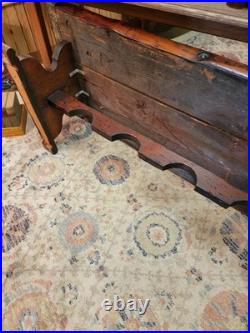 Antique Ships Hatch Cover Nautical Coffee Table Heavy 59 X 27