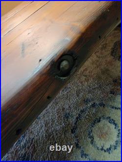 Antique Ships Hatch Cover Nautical Coffee Table Heavy 59 X 27