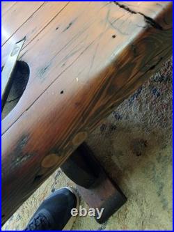 Antique Ships Hatch Cover Nautical Coffee Table Heavy 59 X 27