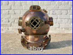 Antique US Navy Diving Helmet Heavy Marine Divers Helmet Collectible