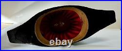 Antique US Navy Officers Bicorn Hat Felt With Carry Case Joseph Starkey