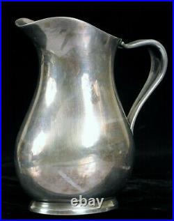 Antique Usn United States Navy Reed & Barton Silver Soldered 16oz Coffee Creamer