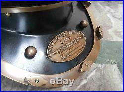 Antique Vintage U. S Navy Mark V Diving Helmet Brass Divers Maritime