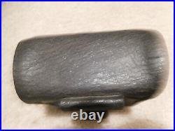 Authentic Regulation US NAVY Civil War Union Leather Cartridge Box w imprint