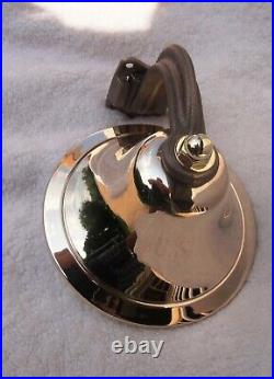 Authentic Three Pound Silicon Bronze United States Navy Ship's Bell, Polished