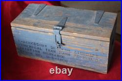 Aviation Ordnance AIRCRAFT Acessory Set CHEMICAL TANK Mk10 Mod 0 Crate Box USN