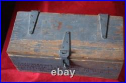 Aviation Ordnance AIRCRAFT Acessory Set CHEMICAL TANK Mk10 Mod 0 Crate Box USN