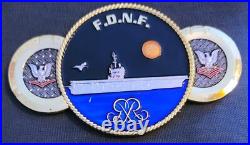 Awesome 5 Navy USN Petty Officer 3&2 Challenge Coin USS Ronald Reagan (CVN-76)