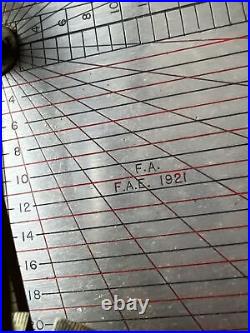 Battenberg's Course Indicator U. S. Navy Mark II FAE 1921 USN
