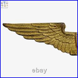 Bb&b Wwi Aviator Wings Flight Instructor Civilian Pilot Navy Air Corps Bronze