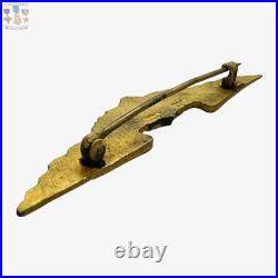 Bb&b Wwi Aviator Wings Flight Instructor Civilian Pilot Navy Air Corps Bronze