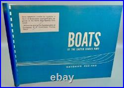 Boats of the United States Navy NAVSHIPS 250-452 May 1967 MILITARY Plans Model