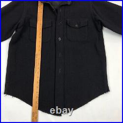 Boston Uniform Company Shirt Mens Large Admiral Navy Military Vintage Old