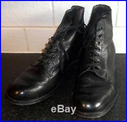 British Royal Navy WW2 sailors, ratings parade deck boots custom made all sizes