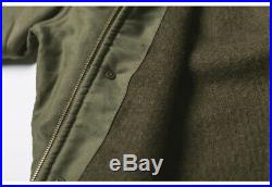 Bronson USN A-2 Deck Jacket Jungle Cloth Vintage Cold Weather Military Unifrom