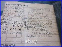 Brooklyn NY GI US Navy Continuous Service Certificate 1917-38 RACISM SUPER RARE