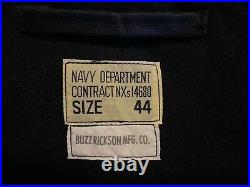 Buzz Rickson USN Deck Jacket size 44 First Model