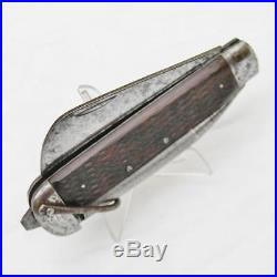 CAMILLUS CUTLERY, WW2 era US Navy model M7085 Rosewood marlin spike sailor knife