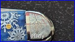 CASE XX CHRISTMAS SNOWFLAKE BLUE BONE MEDIUM TOOTHPICK & matching ZIPPO lighter