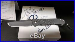 CHRIS REEVE Umnumzaan Black KG Tanto USN knife show signed box limited made