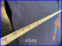 Captain Zilog VTG Shirt, L, 1979, Single Stitch, Navy Blue, Rare, Hanes Tag