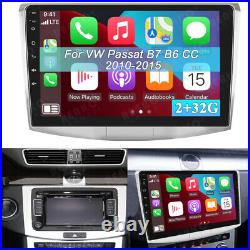 Carplay For VW Passat B7 B6 CC 2011-2015 Android 12.0 Car Stereo Radio GPS Navi