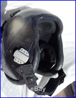Cold War USAF USN Jet Fighter Pilot's Flight Helmet Type HGU-55/P With Tape