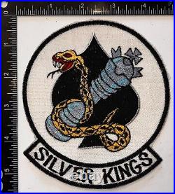 Cold War USN US Navy VF-92 Fighter Squadron Silver Kings Japanese Made Patch