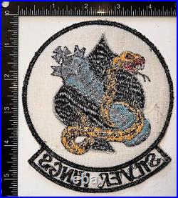 Cold War USN US Navy VF-92 Fighter Squadron Silver Kings Japanese Made Patch