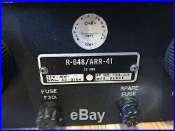Collins R-648/ARR-41 U. S Navy Ham Radio Receiver (Updated With Interior Pics)
