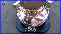 Copper & Brass Double Rings U. S Navy Boston Mass Diving Divers Helmet Sea Scuba