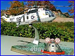 Corgi Sea King Helicopter USN 1969 Apollo 11 Recovery, Sea King & Apollo Capsule