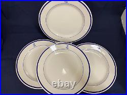 DEPT OF NAVY-OFFICERS MESS With ANCHOR- 4 DINNER PLATES 10