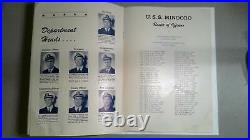 Dec. 4,1945 United States Ship US Navy USS MINDORO CVE 120 Commissioning Program